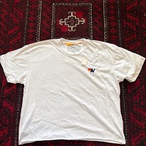 Aviator Nation, Brand New w/Tag, never worn, basic boyfriend Logo tee, sz large